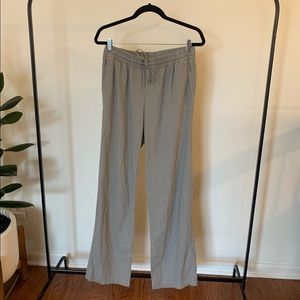 Old Navy High-Waisted Linen Wide-Leg Sz Small Tall